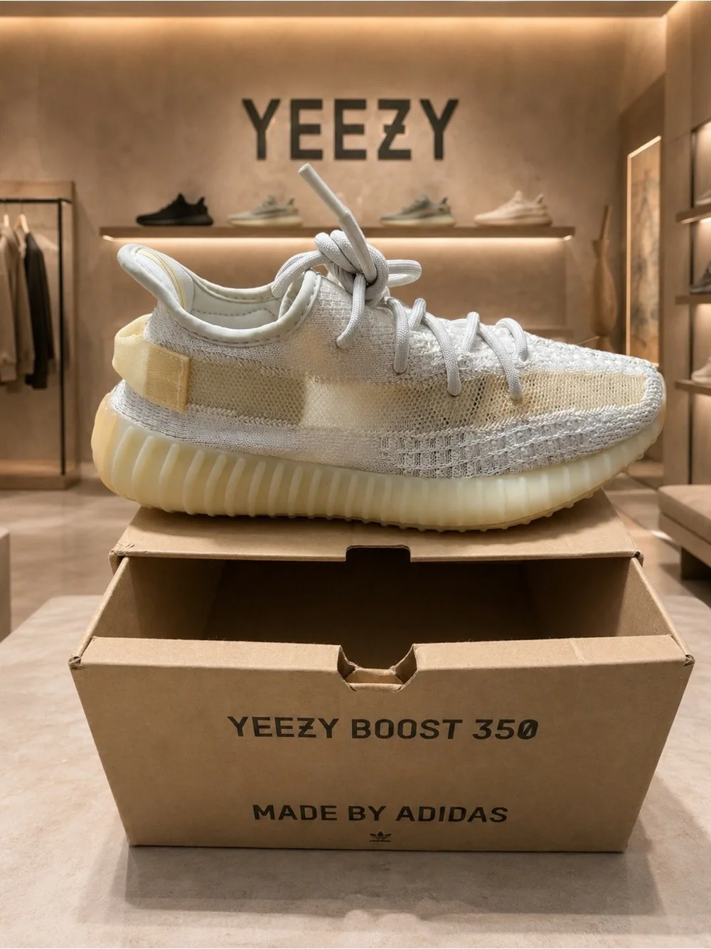 adidas Yeezy Boost 350 V2 Cream with Pale Yellow Sole